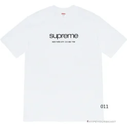 Hypeyourbeast T-Shirts Supreme Tee Shirt White