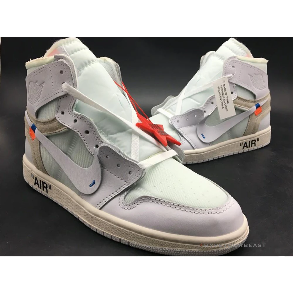 Hypeyourbeast The Ten: Off White X Jordan 1 "OG" Air Jordan 1 Hypeyourbeast The Ten: Off White X Jordan 1 "OG" Air Jordan