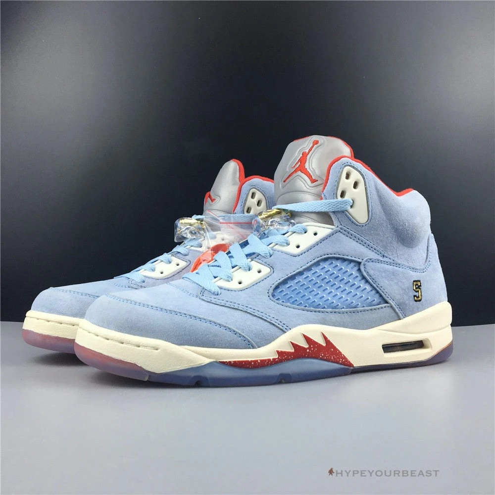 Hypeyourbeast Trophy Room X Air Jordan 5 Retro 'Ice Blue' 12 Hypeyourbeast Trophy Room X Air Jordan 5 Retro 'Ice Blue'