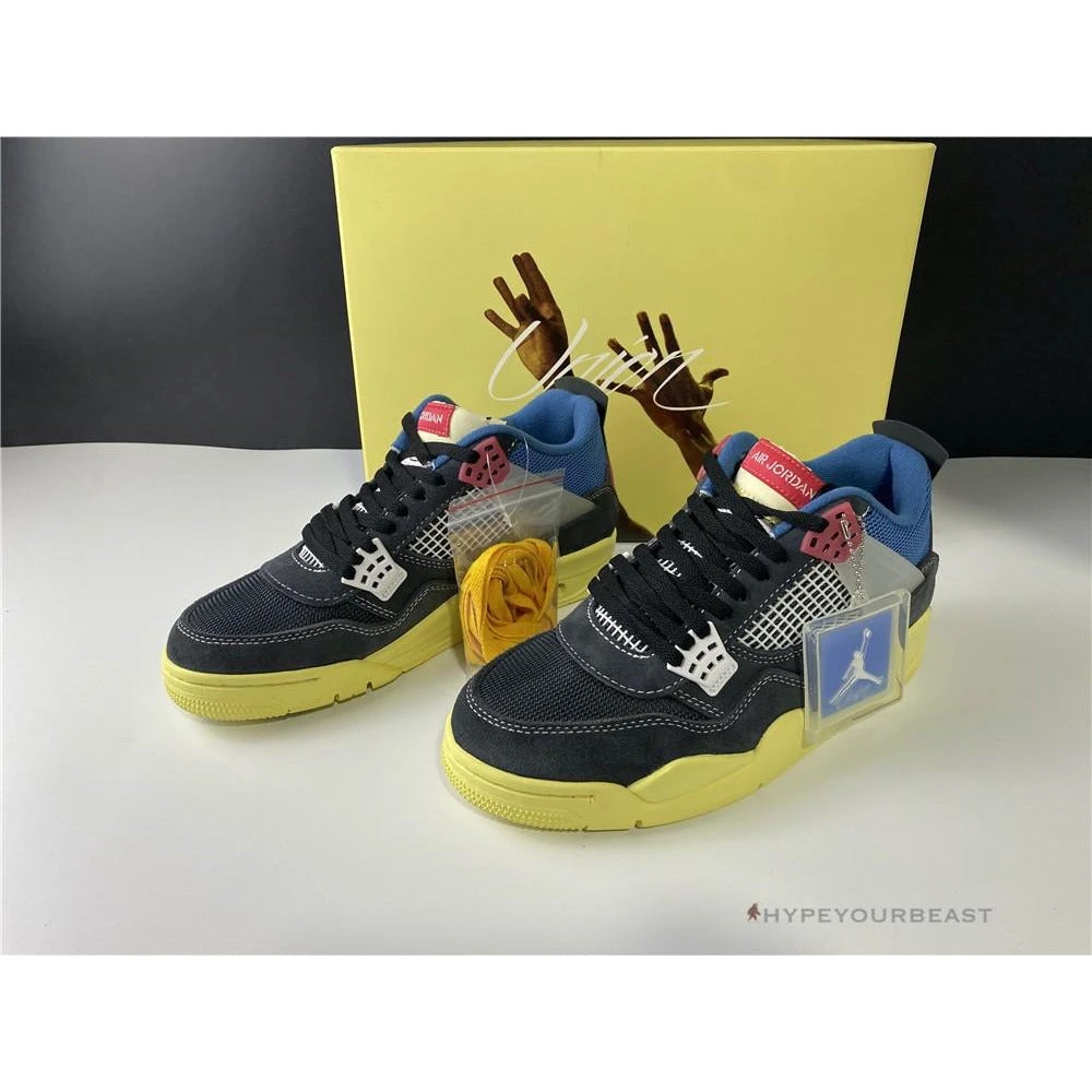 Hypeyourbeast Union X Air Jordan 4 'Off Noir' 3 Hypeyourbeast Union X Air Jordan 4 'Off Noir'