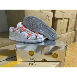 Hypeyourbeast Nike Off-White X Dunk Low 'Metallic Silver’ 24 Hypeyourbeast Nike Off-White X Dunk Low 'Metallic Silver’