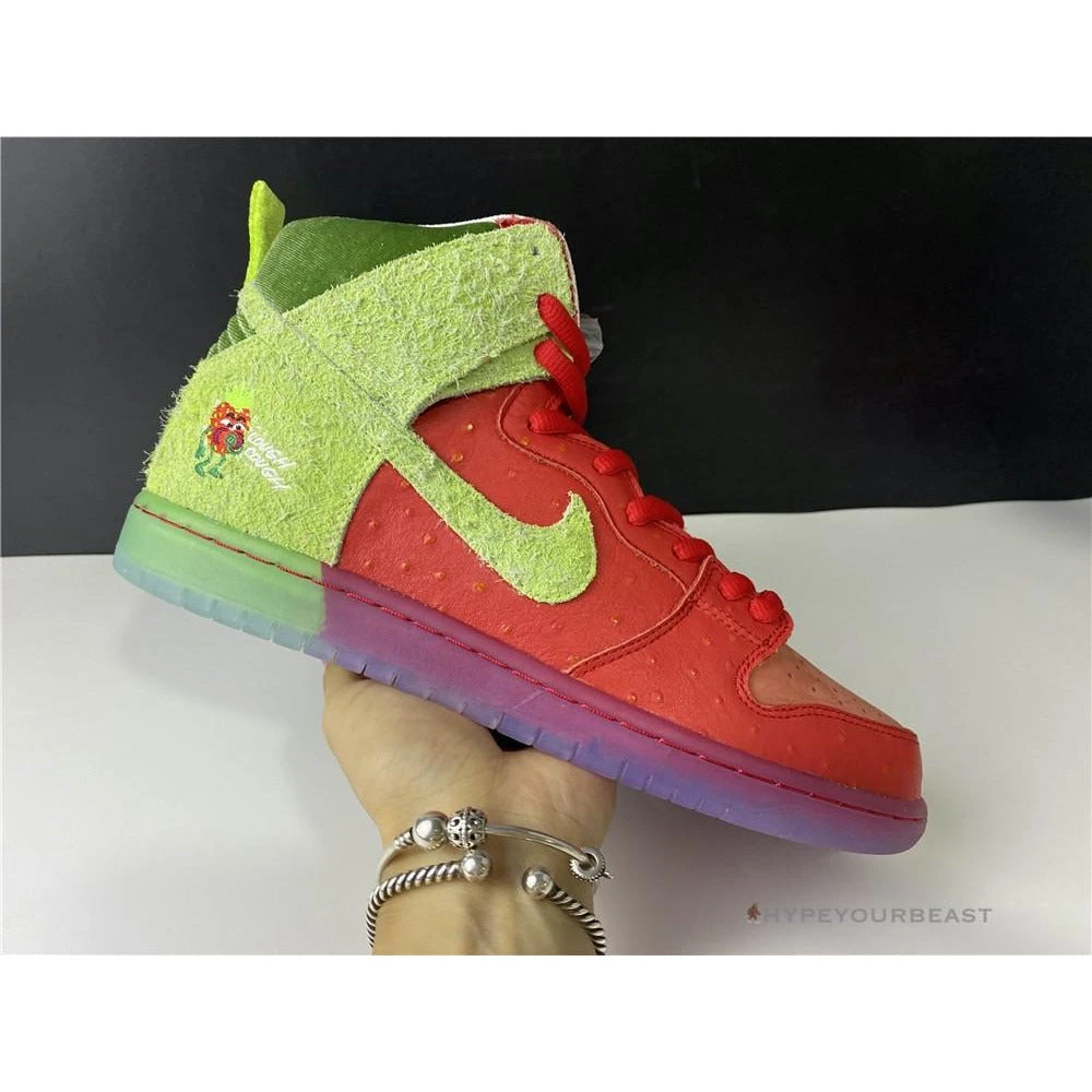 Hypeyourbeast Nike Sb Dunk High 'Strawberry Cough' 13 Hypeyourbeast Nike Sb Dunk High 'Strawberry Cough'