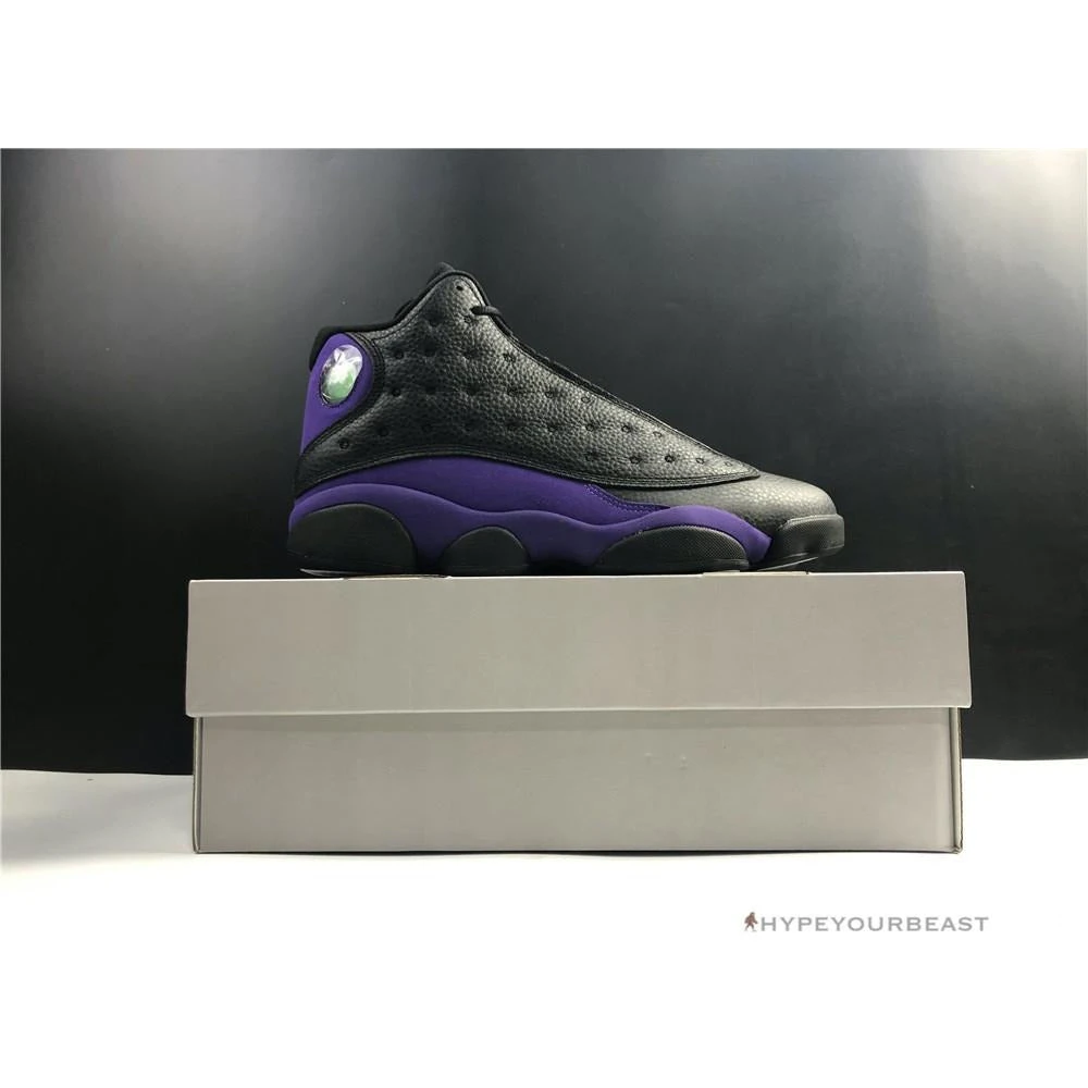 Hypeyourbeast Air Jordan 13 Black / Purple 4 Hypeyourbeast Air Jordan 13 Black / Purple