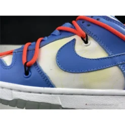 Hypeyourbeast Futura X Off-White X Nike Dunk Low Blue