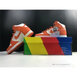 Hypeyourbeast Nike SB Dunk High Supreme Orange Blaze