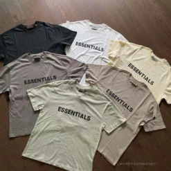 Hypeyourbeast FOG 'ESSENTIALS' Tee Shirt Grey T-Shirts