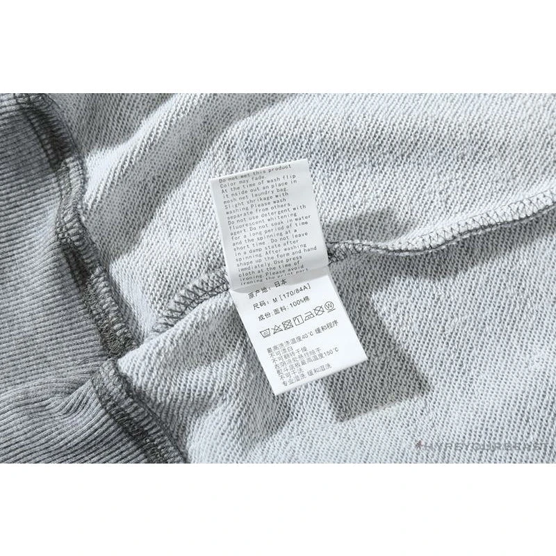 Hypeyourbeast BAPE X RUSSELL ATHLETIC Joint Pullover Long Sleeve Shirt 'GREY' 12 Hypeyourbeast BAPE X RUSSELL ATHLETIC Joint Pullover Long Sleeve Shirt 'GREY'