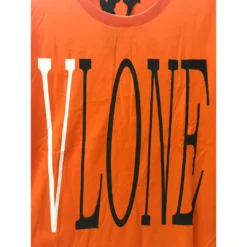 HypeYourBeast Vlone Orange Staple Tee Shirt T-Shirts