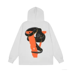 HypeYourBeast Hoodies & Jackets Vlone Hoodie White Snake Eye