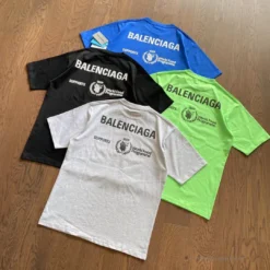 Hypeyourbeast BCG Support Word Food Programme Tee Shirt Blue