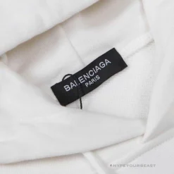 HypeYourBeast BCG BB Hoodie White Black Hoodies & Jackets