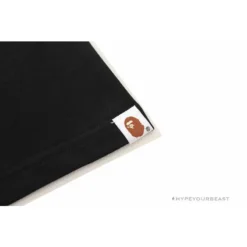 Hypeyourbeast Clothes BAPE Camouflage Three-Color Question Mark Tee Shirt 'BLACK'