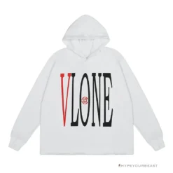 HypeYourBeast Hoodies & Jackets Vlone Black White Serpent Hoodie