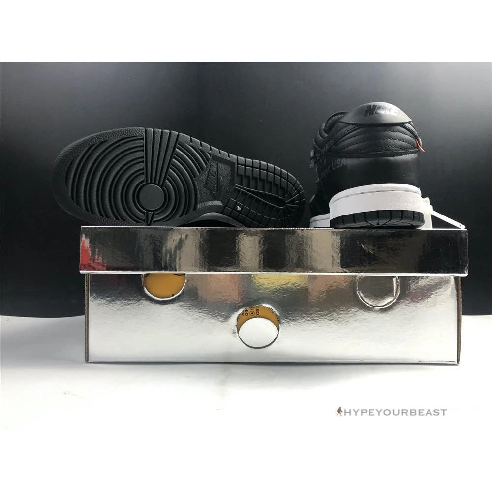 Hypeyourbeast Off White X Nike Dunk Low Black 4 Hypeyourbeast Off White X Nike Dunk Low Black