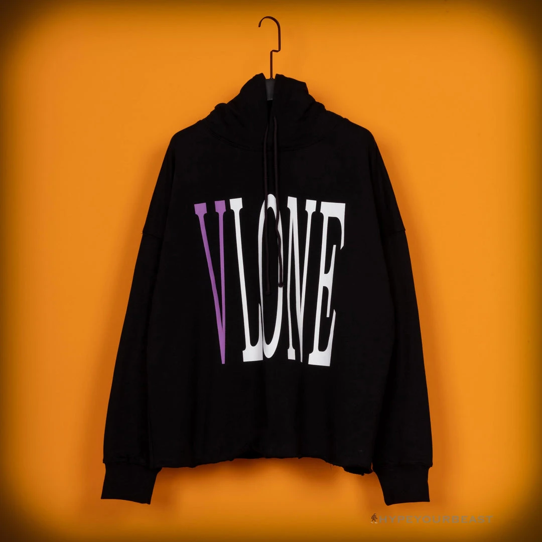 HypeYourBeast Hoodies & Jackets Vlone Purple Black Hoodie 7 HypeYourBeast Hoodies & Jackets Vlone Purple Black Hoodie