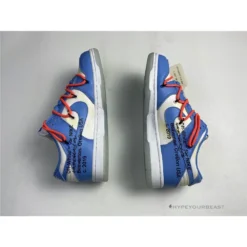 Hypeyourbeast Futura X Off-White X Nike Dunk Low Blue