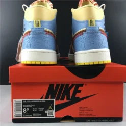 Hypeyourbeast Air Jordan 1 Mid SE Fearless Maison Chateau Rouge