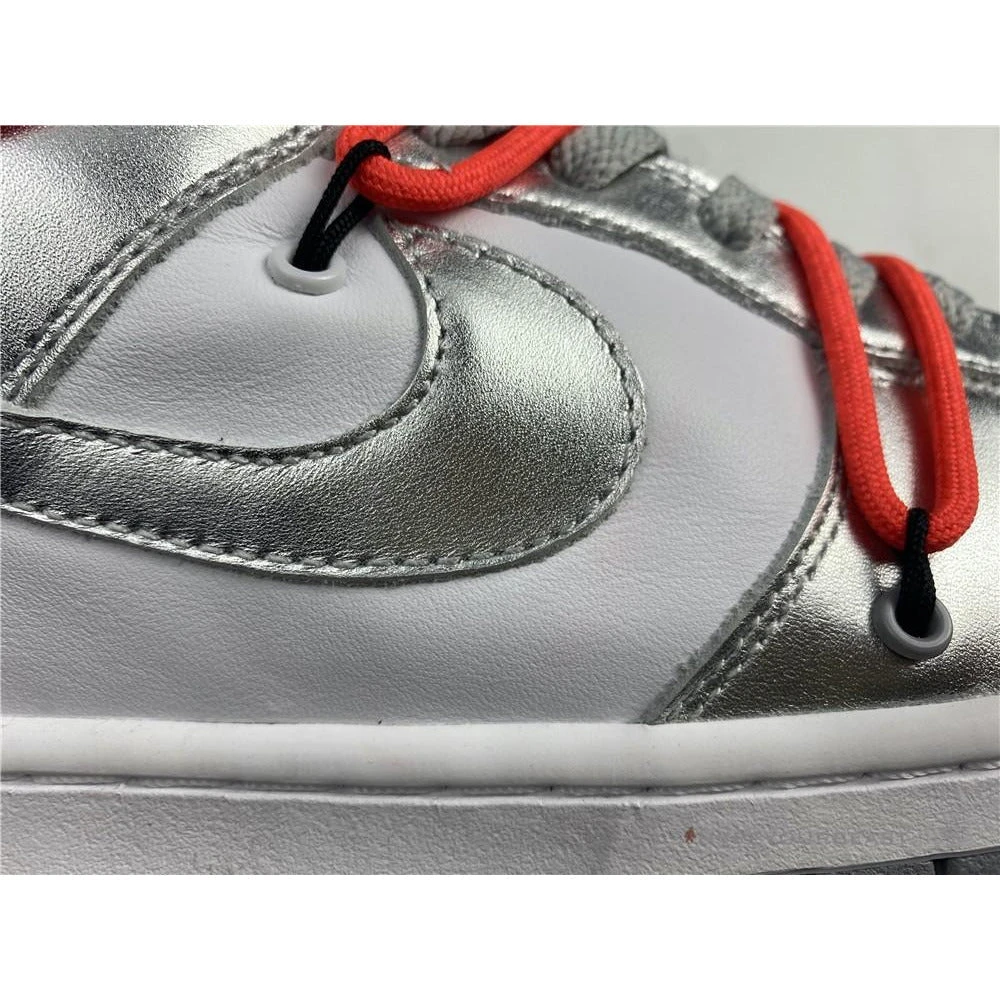 Hypeyourbeast Nike Off-White X Dunk Low 'Metallic Silver’ 11 Hypeyourbeast Nike Off-White X Dunk Low 'Metallic Silver’
