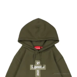 HypeYourBeast Supreme Cross Box Logo Hoodie Green