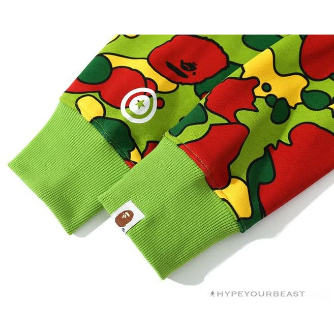 Hypeyourbeast BAPE Shark Head STA Star Camouflage Hoodie 'GREEN' 12 Hypeyourbeast BAPE Shark Head STA Star Camouflage Hoodie 'GREEN'