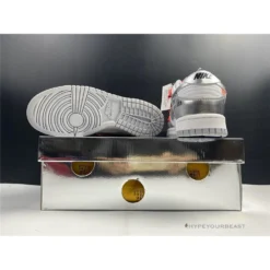Hypeyourbeast Nike Off-White X Dunk Low 'Metallic Silver’ 27 Hypeyourbeast Nike Off-White X Dunk Low 'Metallic Silver’