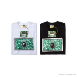 Hypeyourbeast Clothes BAPE Spoof Dollar Bill Tee Shirt 'BLACK'