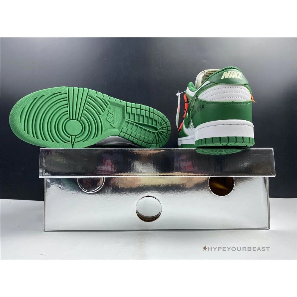 Hypeyourbeast Nike Off-White X Dunk Low 'Pine Green' 4 Hypeyourbeast Nike Off-White X Dunk Low 'Pine Green'