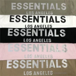 HypeYourBeast FOG Essentials Tee Shirt ‘Los Angeles’ BROWN T-Shirts