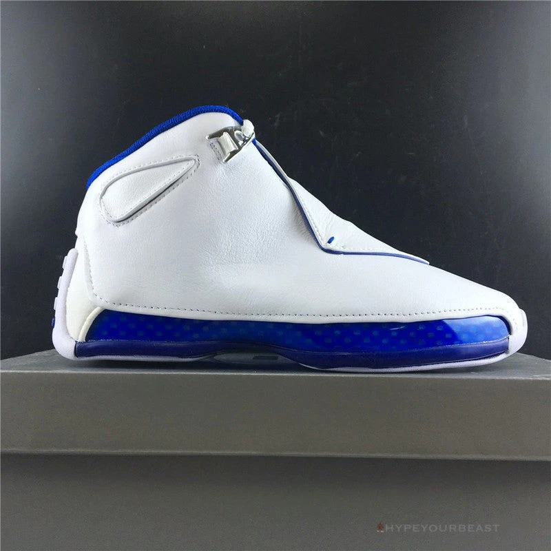 HypeYourBeast Air Jordan 18 Retro 'White Sport Royal' 13 HypeYourBeast Air Jordan 18 Retro 'White Sport Royal'