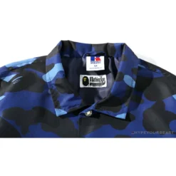 Hypeyourbeast BAPE X RUSSELL ATHLETIC Drawstring Camouflage Sweater 'BLUE' Clothes 14 Hypeyourbeast BAPE X RUSSELL ATHLETIC Drawstring Camouflage Sweater 'BLUE' Clothes