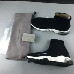 Hypeyourbeast Balenciaga BCG Sock Sneakers Clear Sole - Black 21 Hypeyourbeast Balenciaga BCG Sock Sneakers Clear Sole - Black