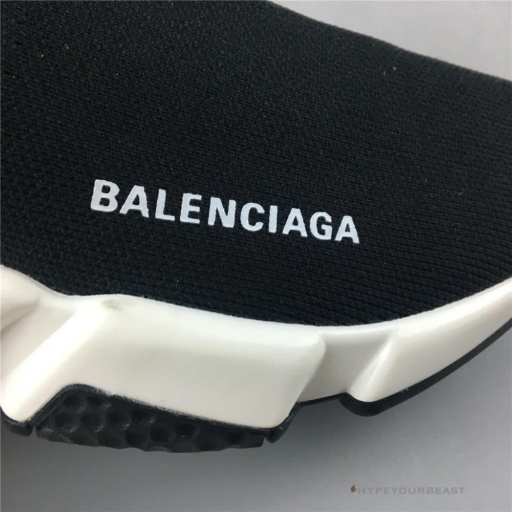 Hypeyourbeast Balenciaga BCG Sock Sneakers Clear Sole - Black 7 Hypeyourbeast Balenciaga BCG Sock Sneakers Clear Sole - Black