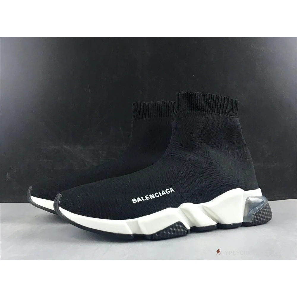Hypeyourbeast Balenciaga BCG Sock Sneakers Clear Sole - Black 1 Hypeyourbeast Balenciaga BCG Sock Sneakers Clear Sole - Black