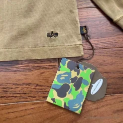 HypeYourBeast Bape Long Sleeve Tee Shirt Brown