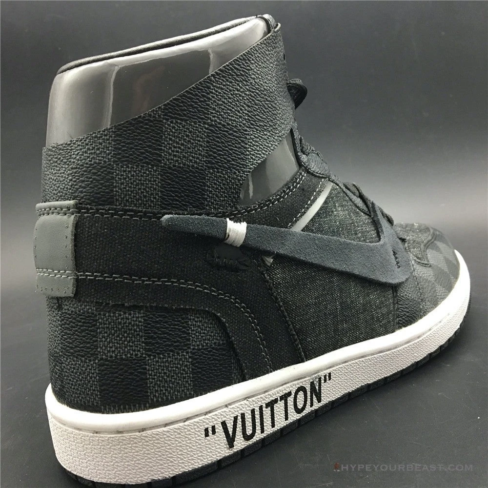 Hypeyourbeast Off White X Jordan 1 X LV Black 21 Hypeyourbeast Off White X Jordan 1 X LV Black