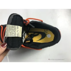 Hypeyourbeast Off White X Nike Dunk Low Black Orange