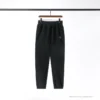 Hypeyourbeast BAPE Classic Ape Head Embroidered Standard Cotton Terry Pants 'BLACK' Clothes