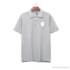 Hypeyourbeast BAPE Classic Ape Head Print Versatile Polo Shirt 'GREY'