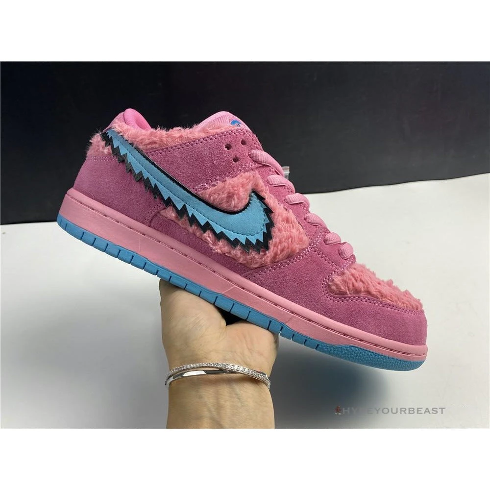 Hypeyourbeast Nike SB Dunk Low X Grateful Dead Pink Bear 8 Hypeyourbeast Nike SB Dunk Low X Grateful Dead Pink Bear