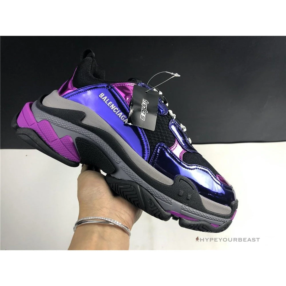 Hypeyourbeast Balenciaga Triple S Purple / Pink 13 Hypeyourbeast Balenciaga Triple S Purple / Pink