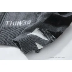 HypeYourBeast Hoodies & Jackets Off White Hoodie Grey Blue