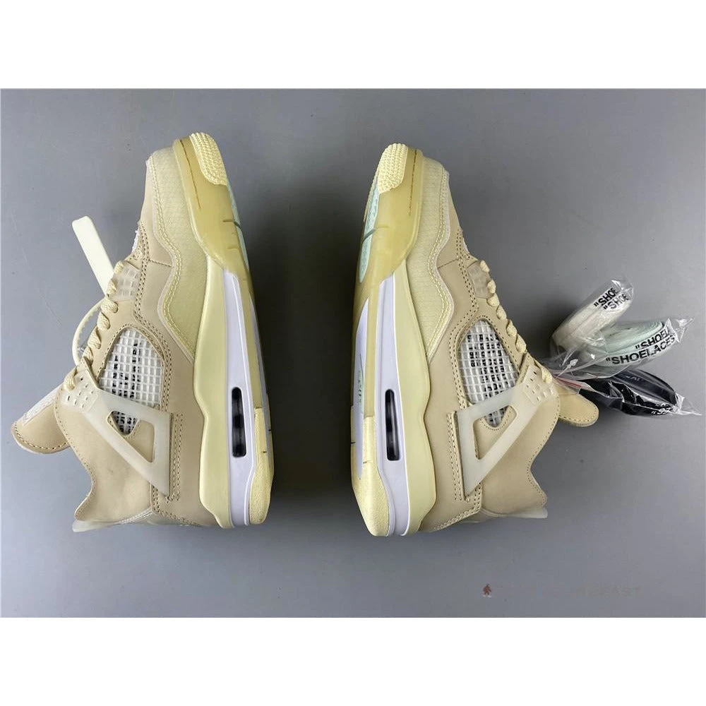 Hypeyourbeast Off White X Air Jordan 4 Sail 11 Hypeyourbeast Off White X Air Jordan 4 Sail
