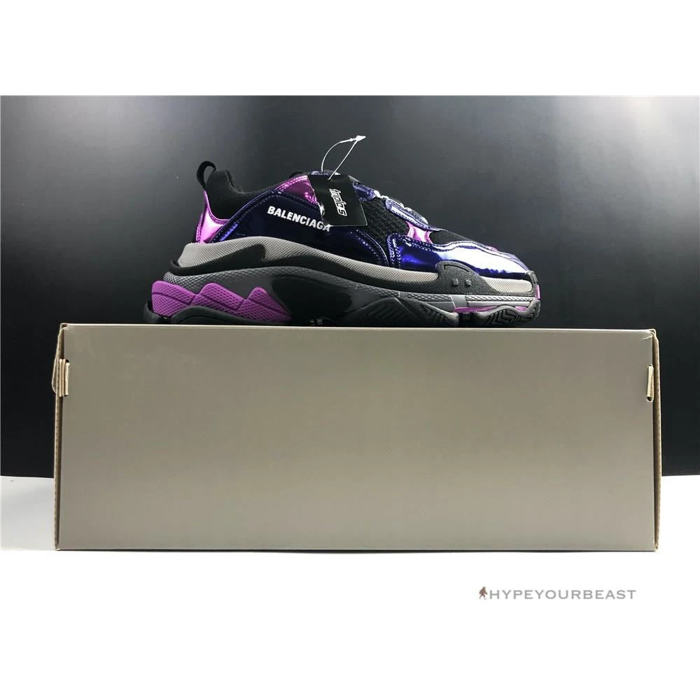Hypeyourbeast Balenciaga Triple S Purple / Pink 14 Hypeyourbeast Balenciaga Triple S Purple / Pink