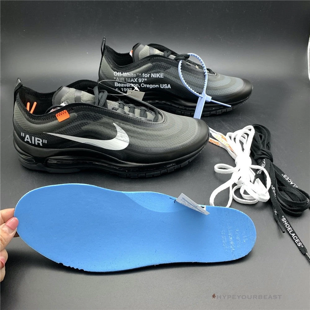 Hypeyourbeast Off-White X Nike Air Max 97 Black 15 Hypeyourbeast Off-White X Nike Air Max 97 Black
