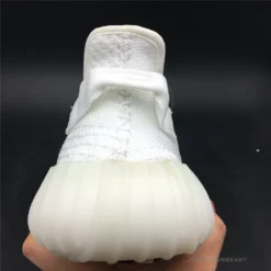 Hypeyourbeast Adidas Yeezy Boost 350 V2 White / White Translucent Stripe