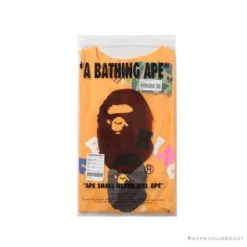 Hypeyourbeast Clothes BAPE Little Ape Head Colorful Classic Tee Shirt 'YELLOW'