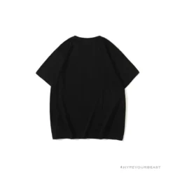 Hypeyourbeast Clothes BAPE Camouflage Three-Color Question Mark Tee Shirt 'BLACK'