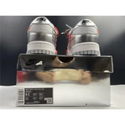 Hypeyourbeast Nike Off-White X Dunk Low 'Metallic Silver’ 29 Hypeyourbeast Nike Off-White X Dunk Low 'Metallic Silver’