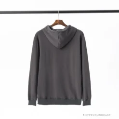 Hypeyourbeast BAPE Classic Ape Head Embroidered Standard Cotton Terry Hoodie 'DARK GREY' Clothes