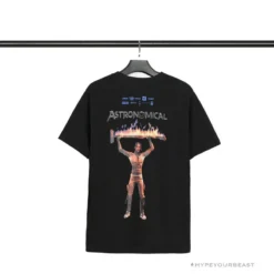 Hypeyourbeast OFF-WHITE Travis Scott Cactus Jack Tee Shirt 'BLACK'